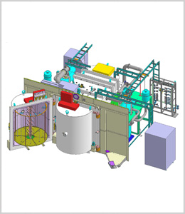 大型多片式蒸镀设备
