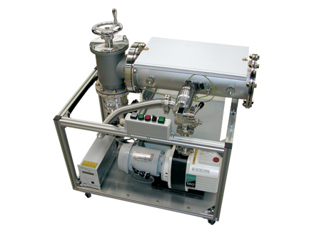 ターボ分子ポンプと油回転真空ポンプ